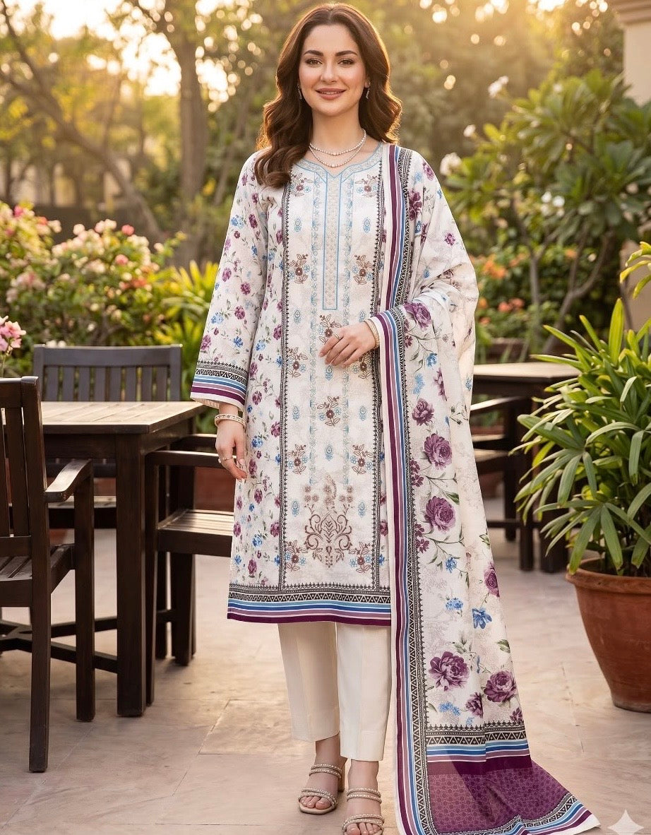 Premium Printed Chiffon Dupatta for Women | Lightweight & Elegant | AM Shopping Hub