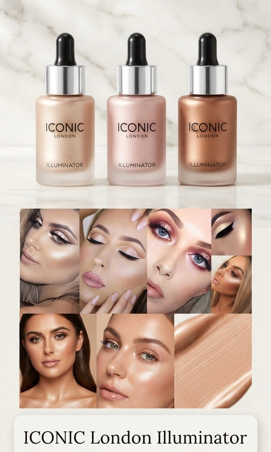 ICONIC London Illuminator Drops – Get That Ultimate Radiant Glow 3 piece Set