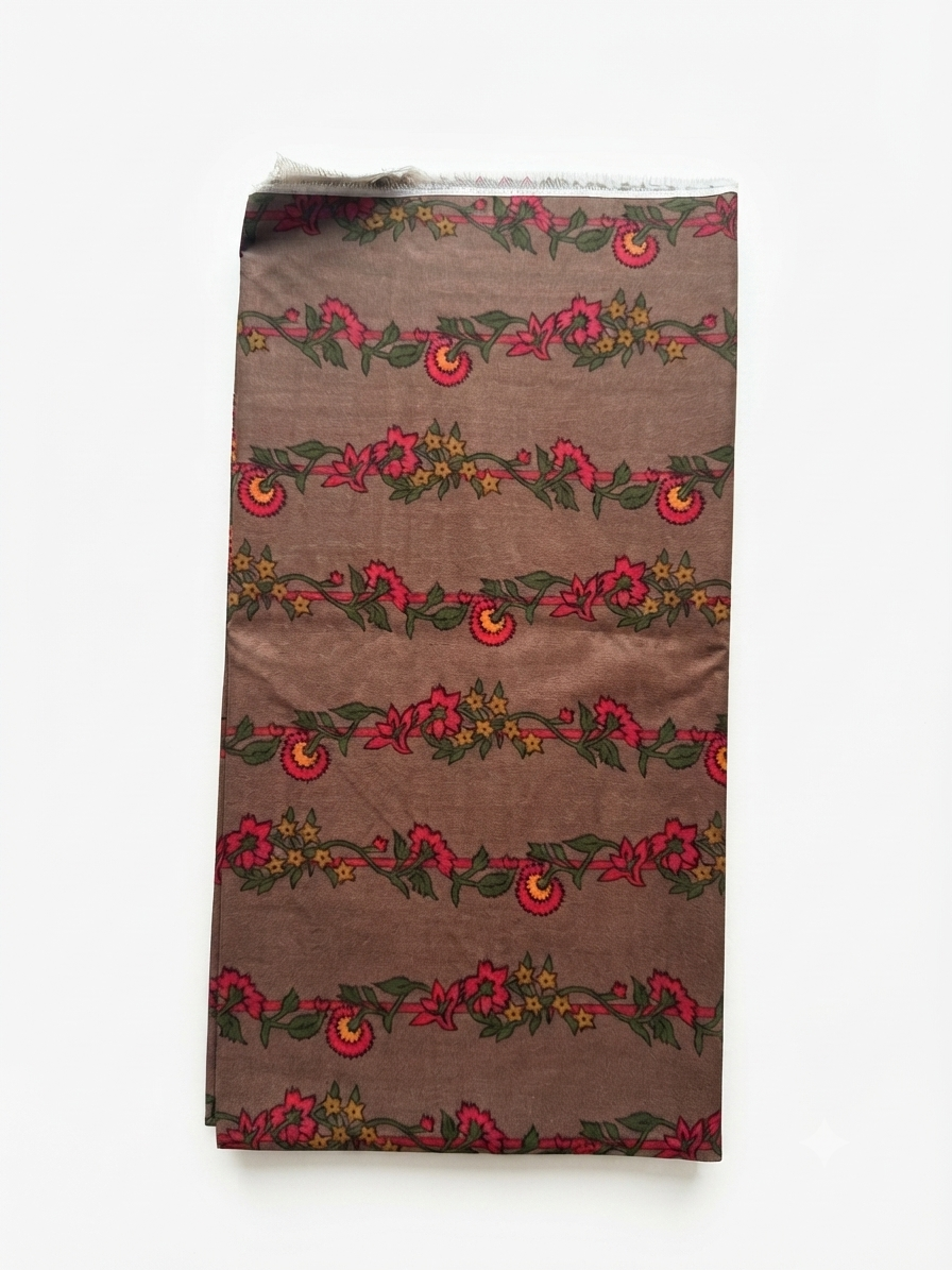 Premium Printed Lawn Suit with Chiffon Dupatta – 3 Piece Unstitched