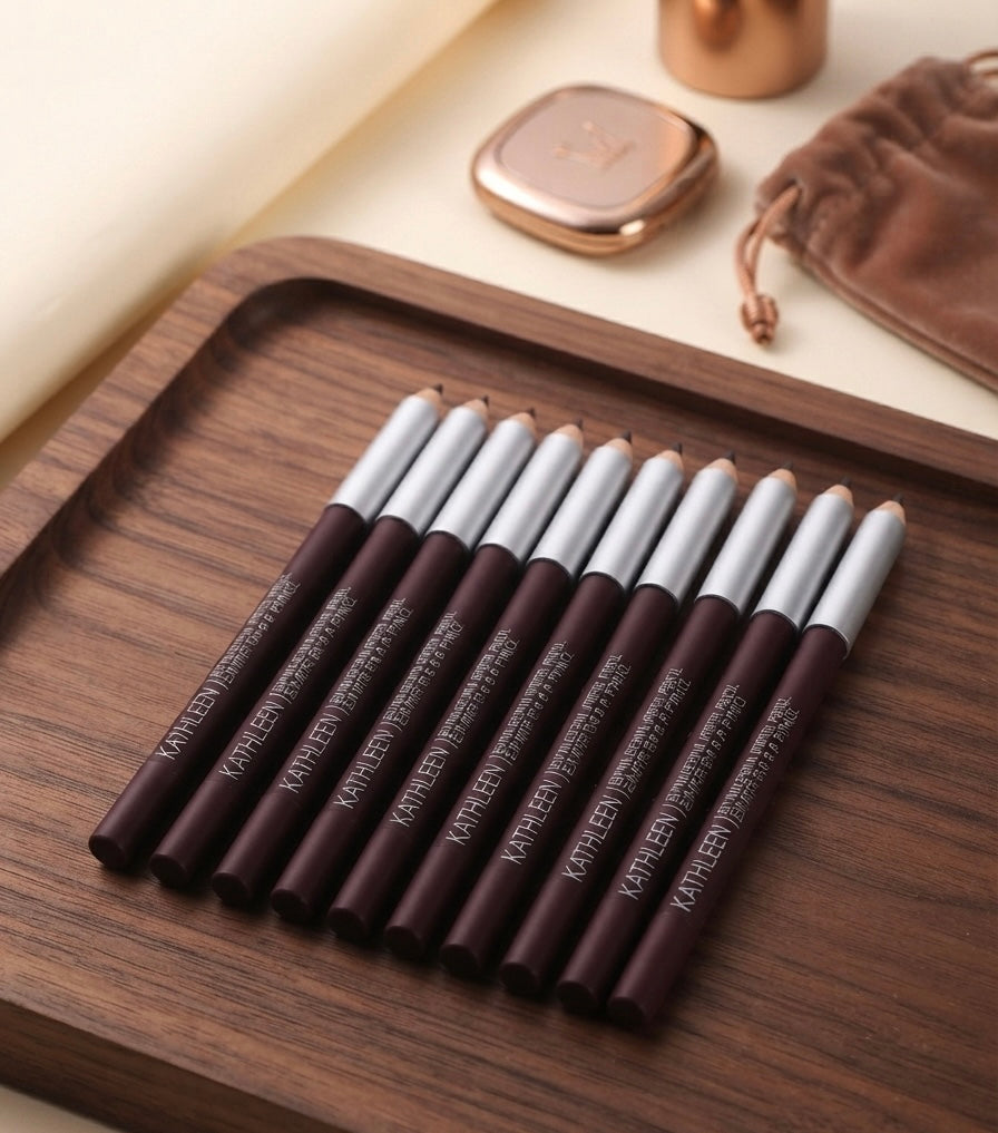 Miss Rose Kathleen Premium Waterproof Long Wear Eyeliner & Lip Liner Pencil Set – 12pcs Makeup Kit