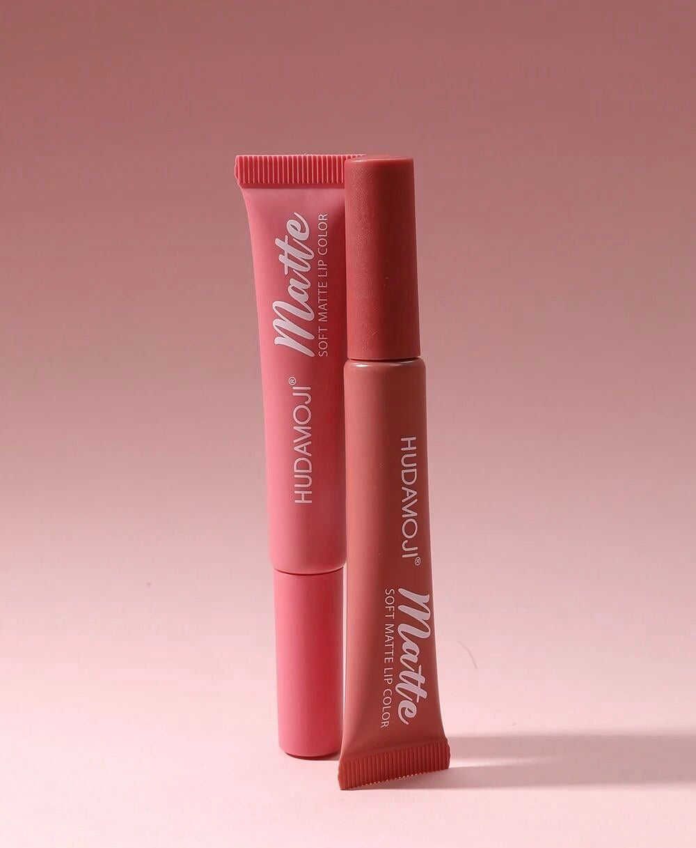 Huda Moji Lip Gloss 6 Pcs Set | Glossy, Smooth & Long Lasting Lip Gloss | AMShoppingHub 1 Piece 350