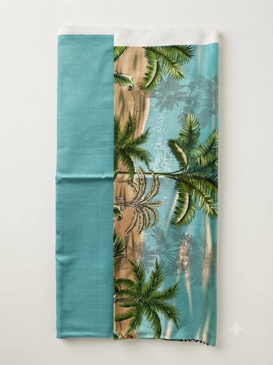 Premium Printed Lawn Suit with Chiffon Dupatta – 3 Piece Unstitched